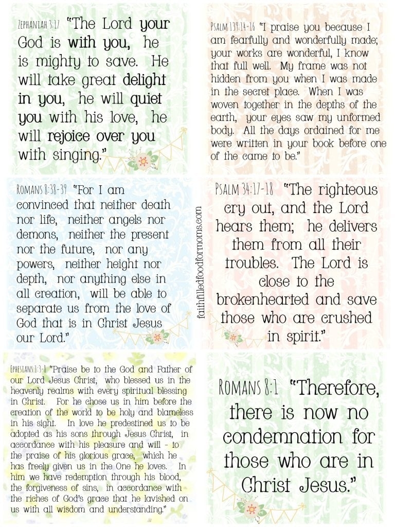 free printable bible verses with pictures
