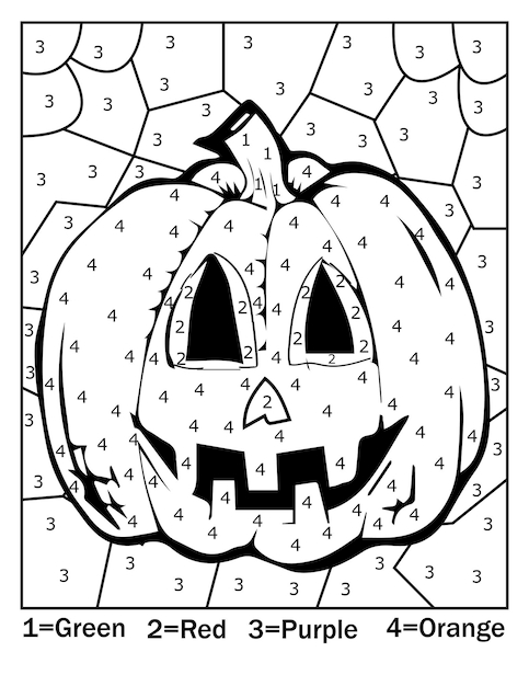 printable halloween pictures to color
