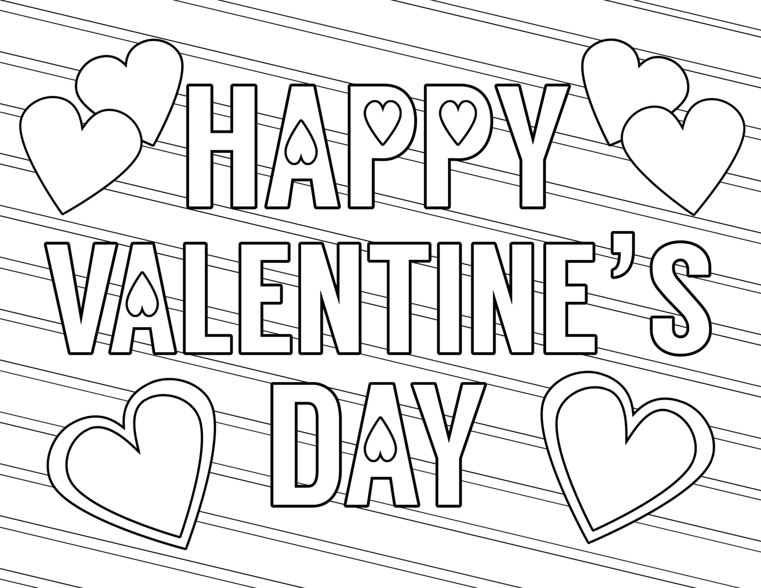 Coloring Ideas Stunning Free Valentines Day Coloring Pages Page 