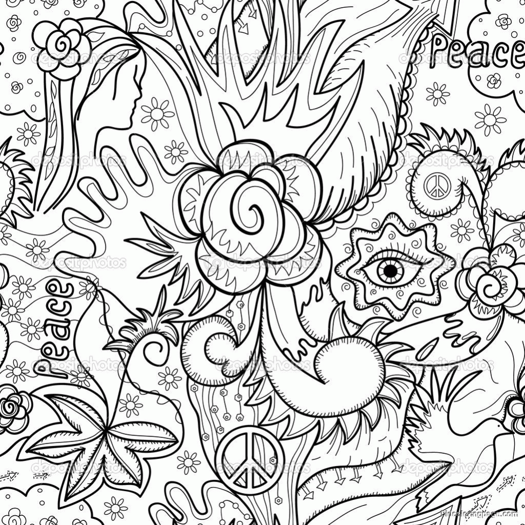 Coloring Pages Abstract Designs Easy Coloring Home