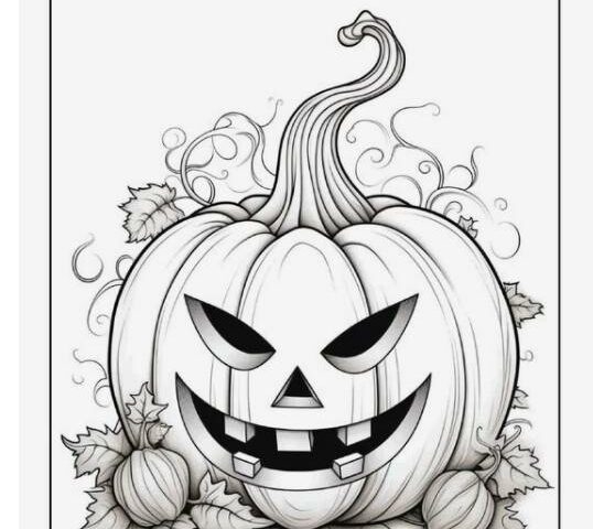 Coloring Pages Halloween Printable A Spooky And Creative Treat For 