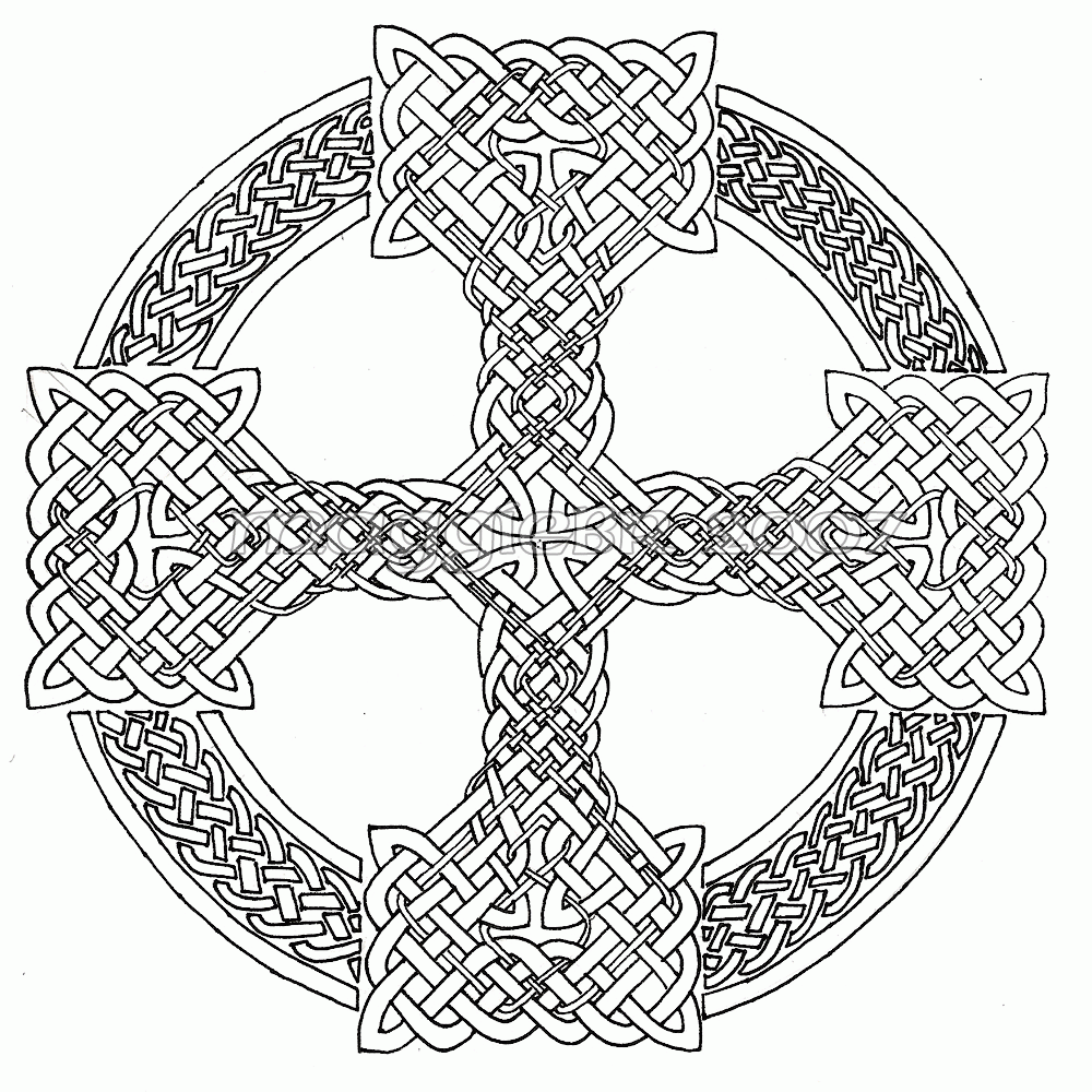 Coloring Pages To Print Celtic Designs Coloring Home