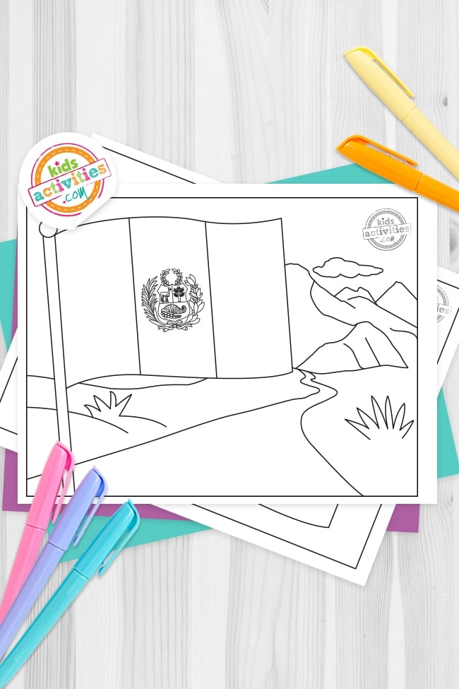 peru printable activities