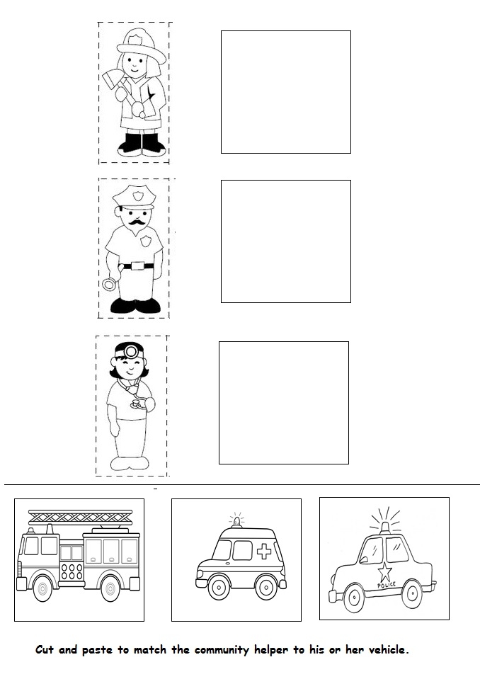 Community Helpers Preschool Activities