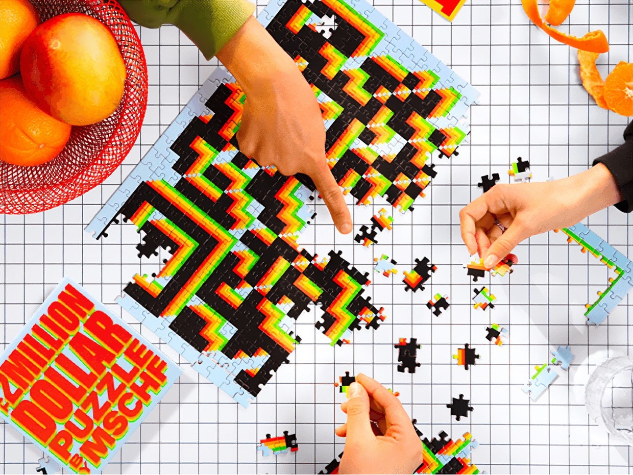 Complete This Jigsaw Puzzle For A Chance To Win A Million Bucks
