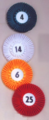 Contestant Numbers Printable