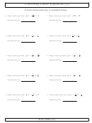 Converting Linear Equations Worksheet Template Printable Pdf Download