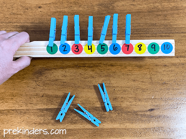 one to one correspondence activities printable