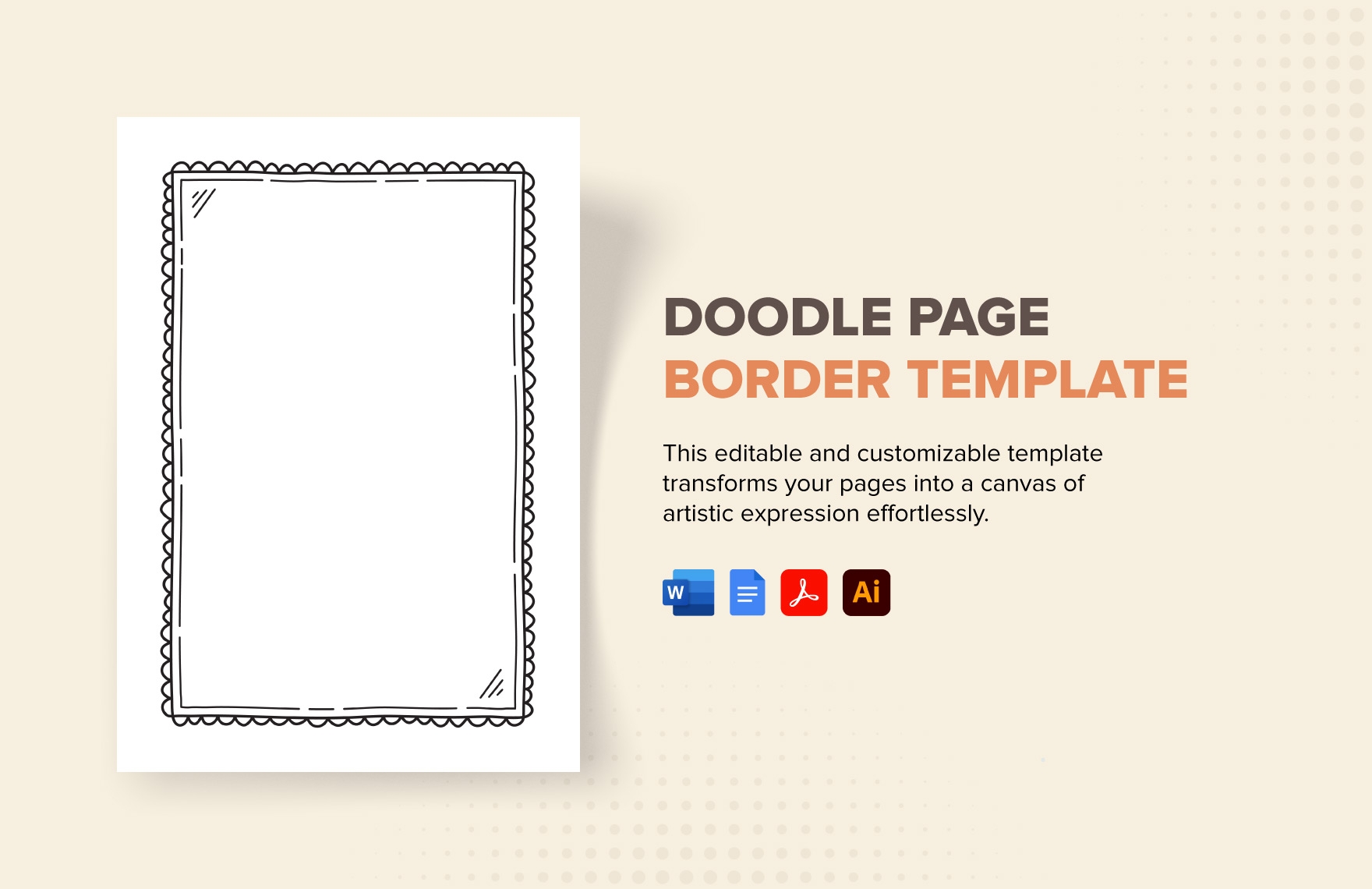Cover Page Border Design Template Free Infoupdate