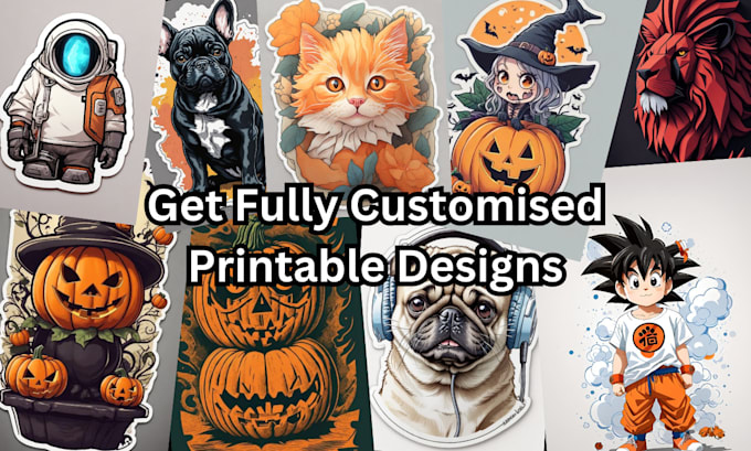 Create Custom Halloween Printable Designs For You Using Ai By 