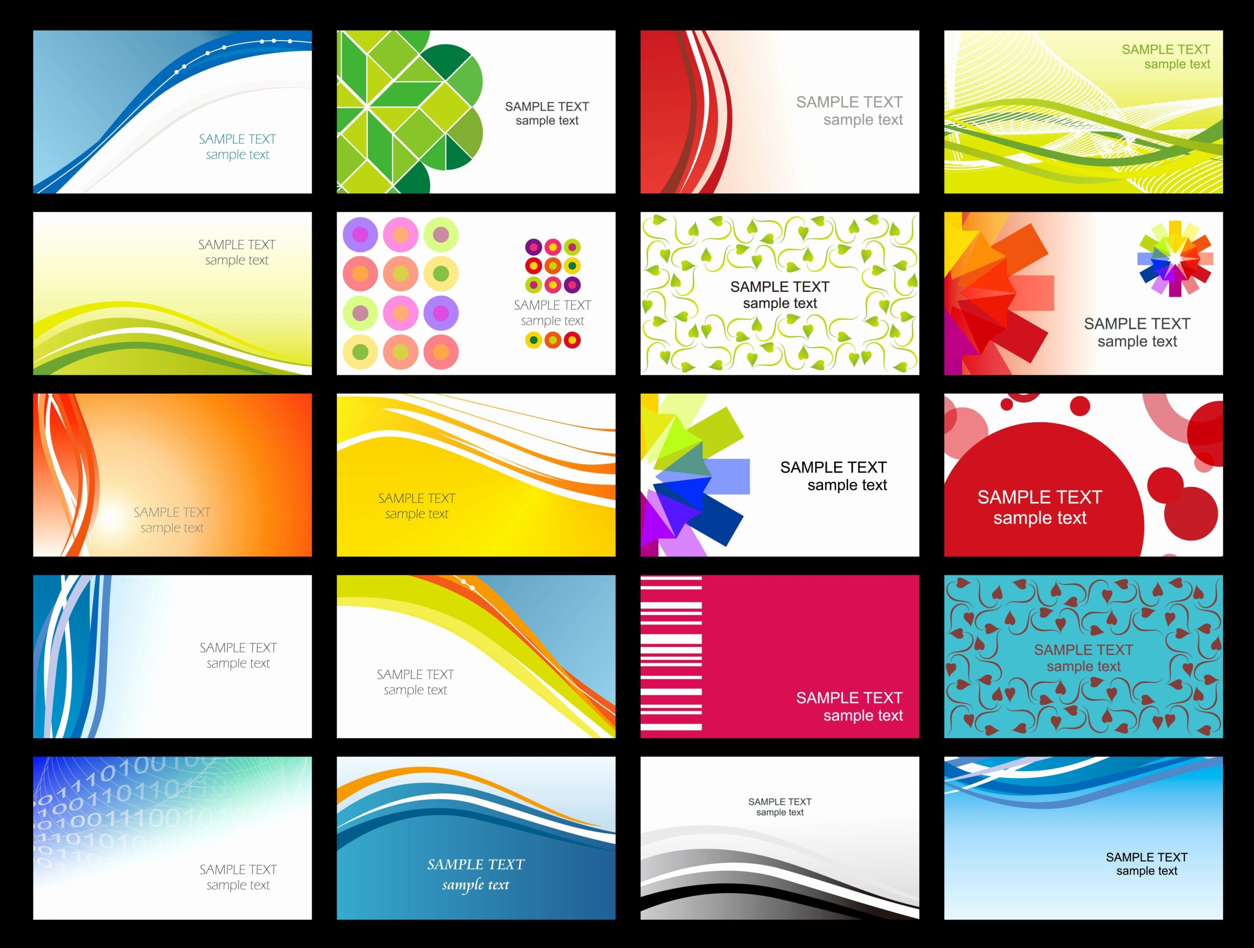 Create Printable Business Cards Printable New Year Banners