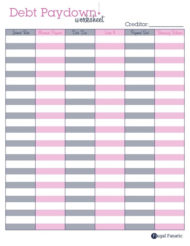 printable credit card payment template
