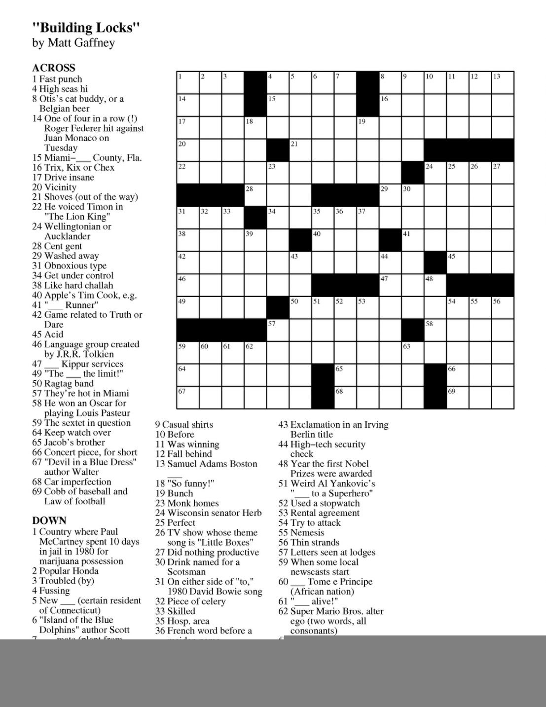 Crossword Puzzle Maker World Famous From The Teacher 39 s Corner 