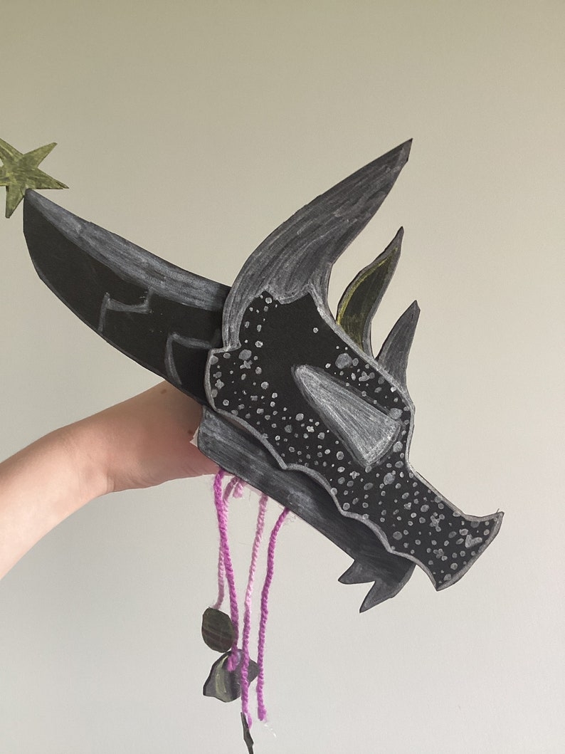 Custom Paper Dragon Puppet Etsy