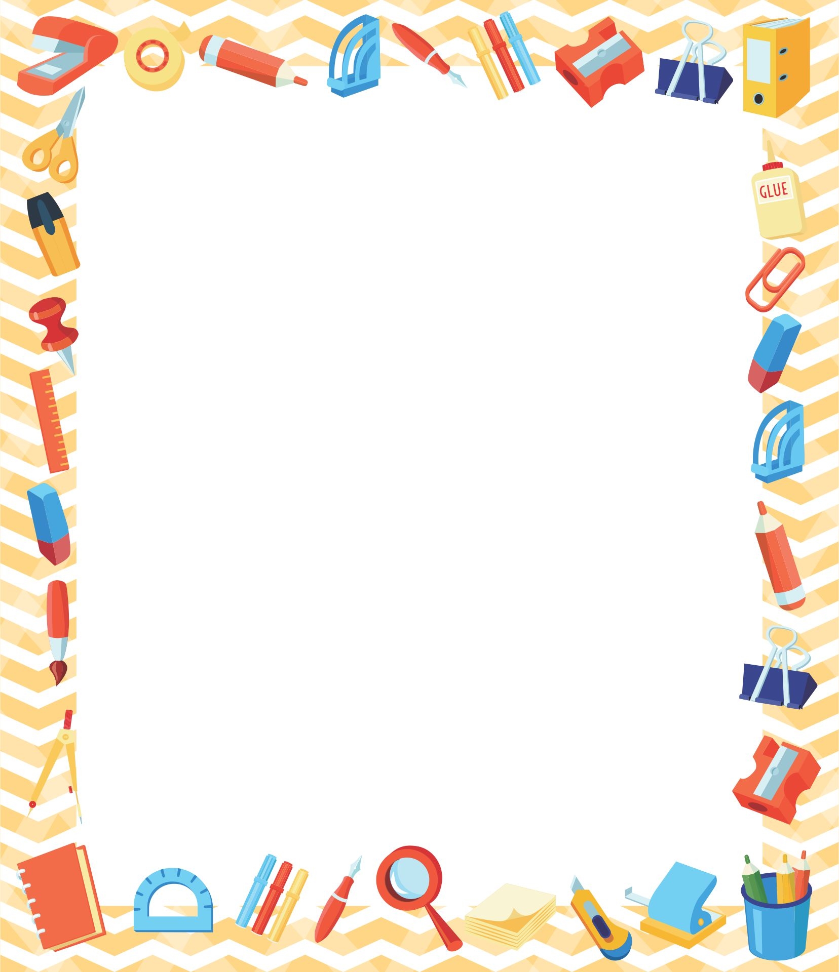 Cute Border Design For Kids Image To U