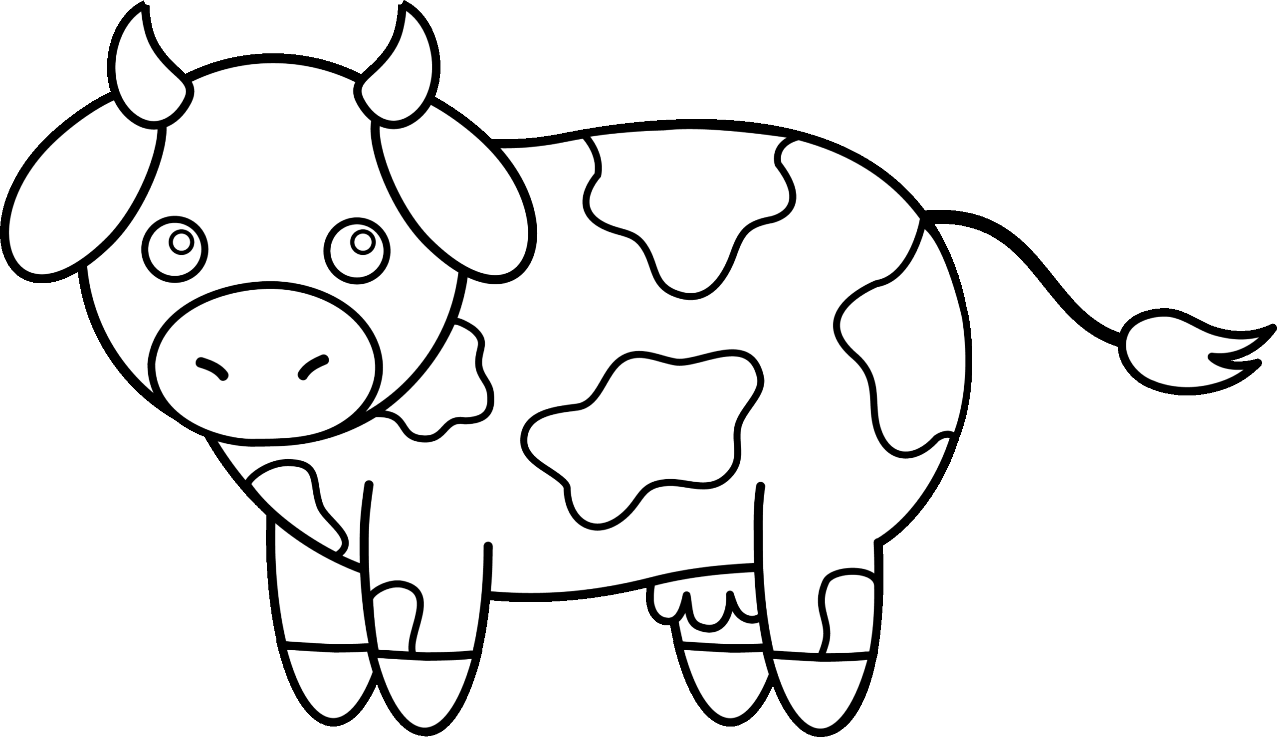 Cute Cow Printable
