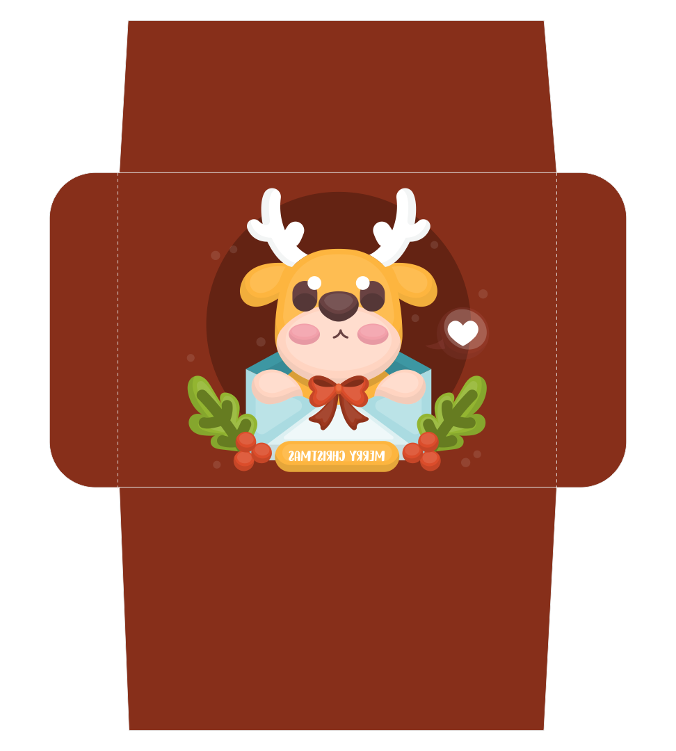 Cute Printable Envelope Design