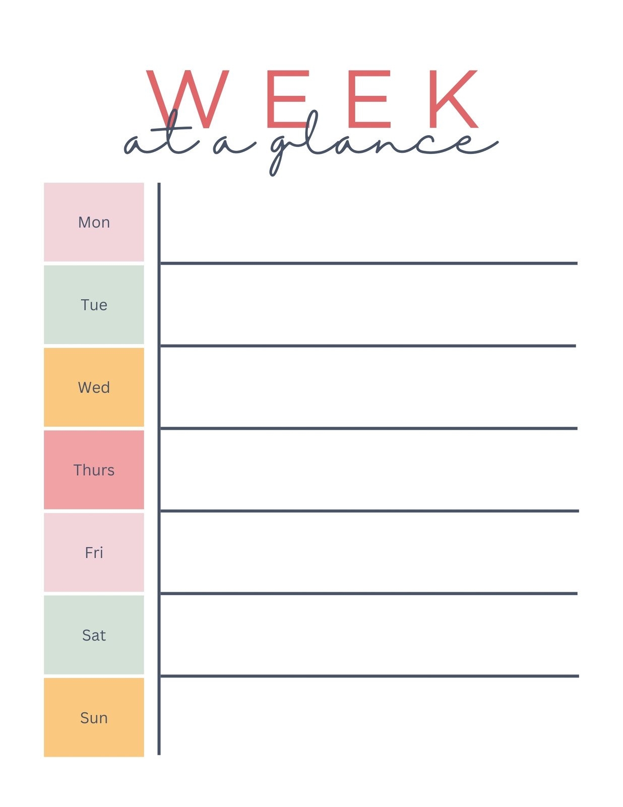 how to design printable planner pages