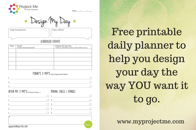Day Designer Free Printables