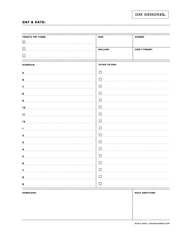 Day Designer Printables Printable Calendars AT A GLANCE