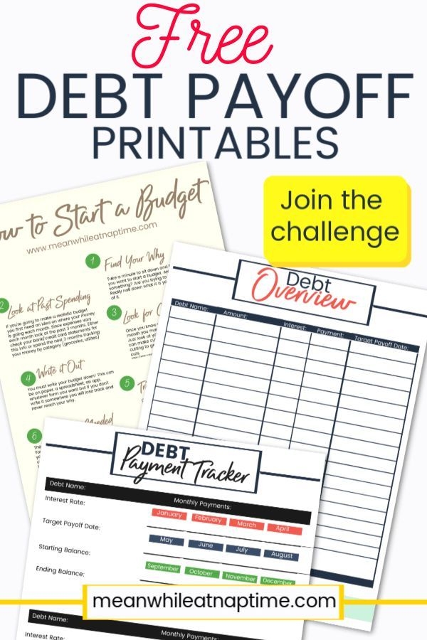 Debt Repayment Plan Template