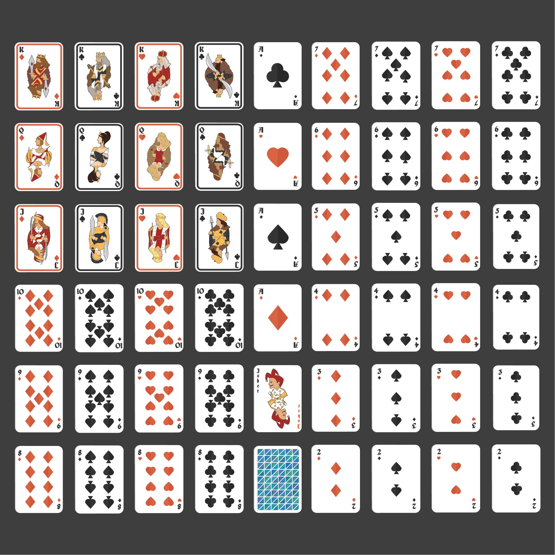 Deck Of Cards Template KAESG BLOG