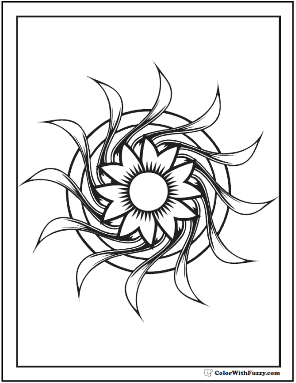 design printable coloring pages