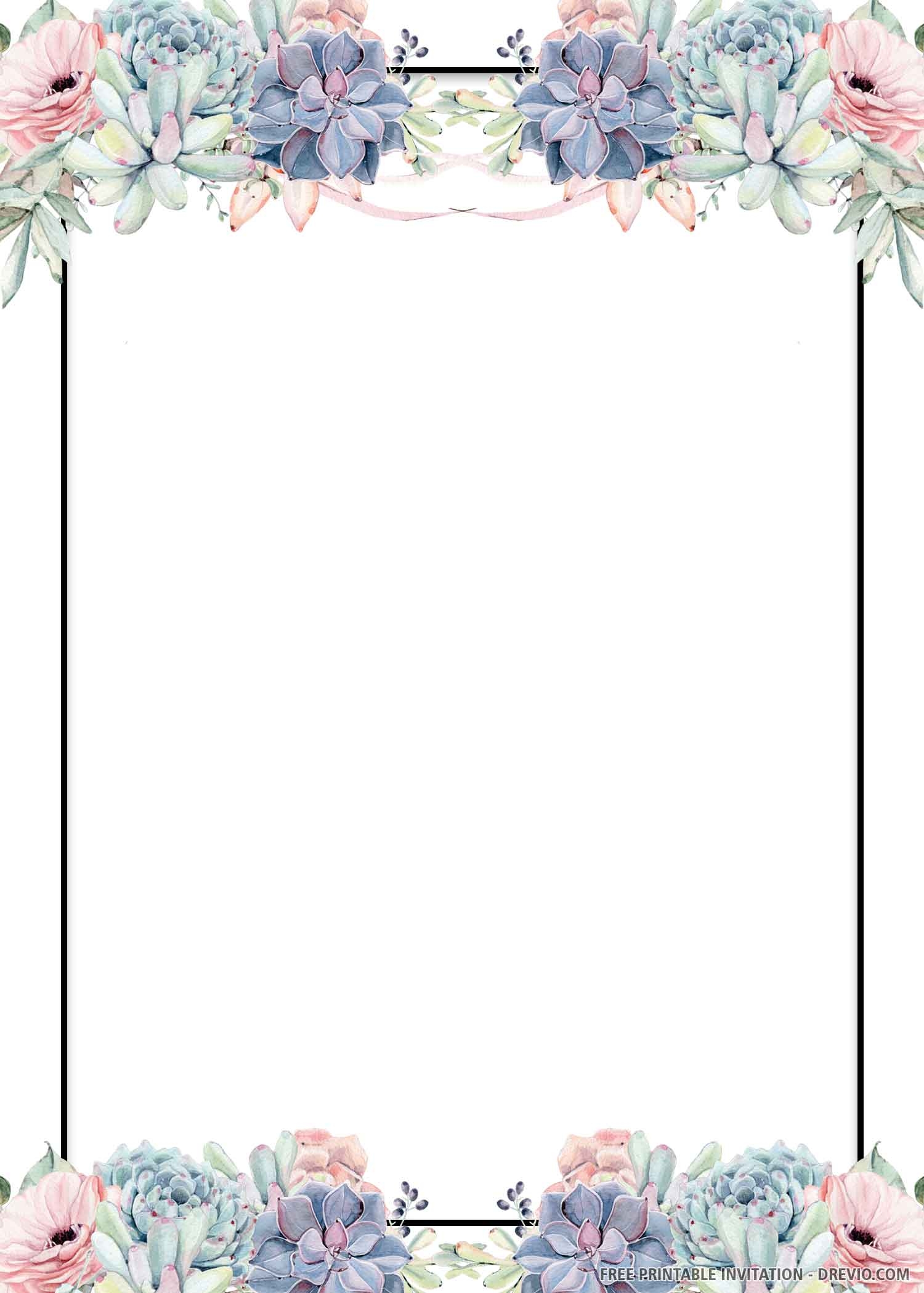 Design Printable Invitations
