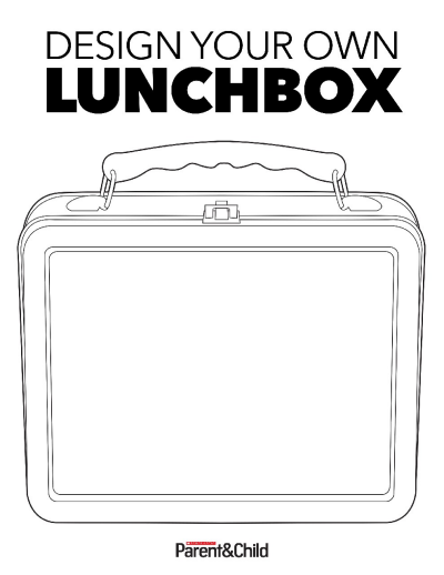 Design Your Own Lunchbox Worksheets Printables