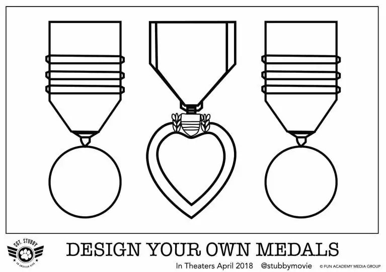 design your own medal printable