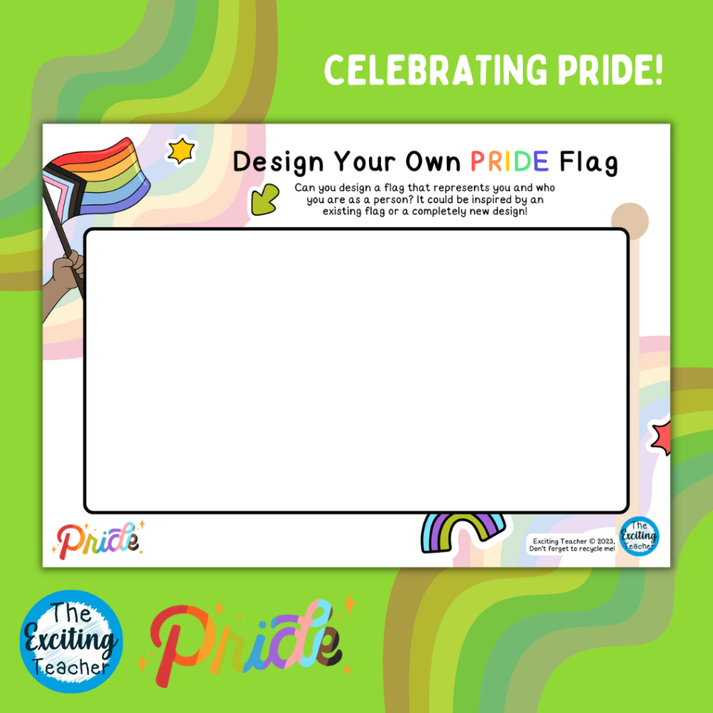  Design Your Own Pride Flag Exciting Teacher Member 39 s Club