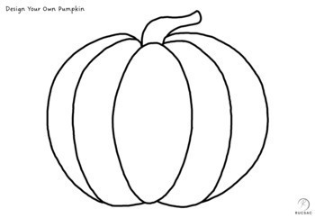 Design Your Own Pumpkin By RUCSAC Teachers Pay Teachers