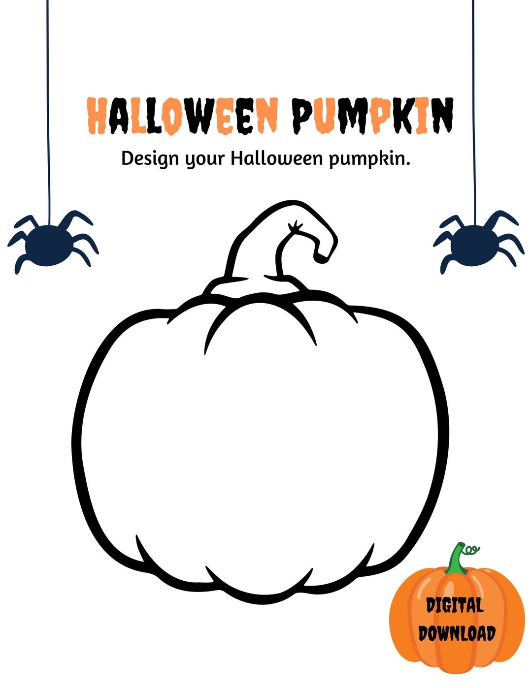 Design Your Own Pumpkin Make A Pumpkin Face Pumpkin Project Project 