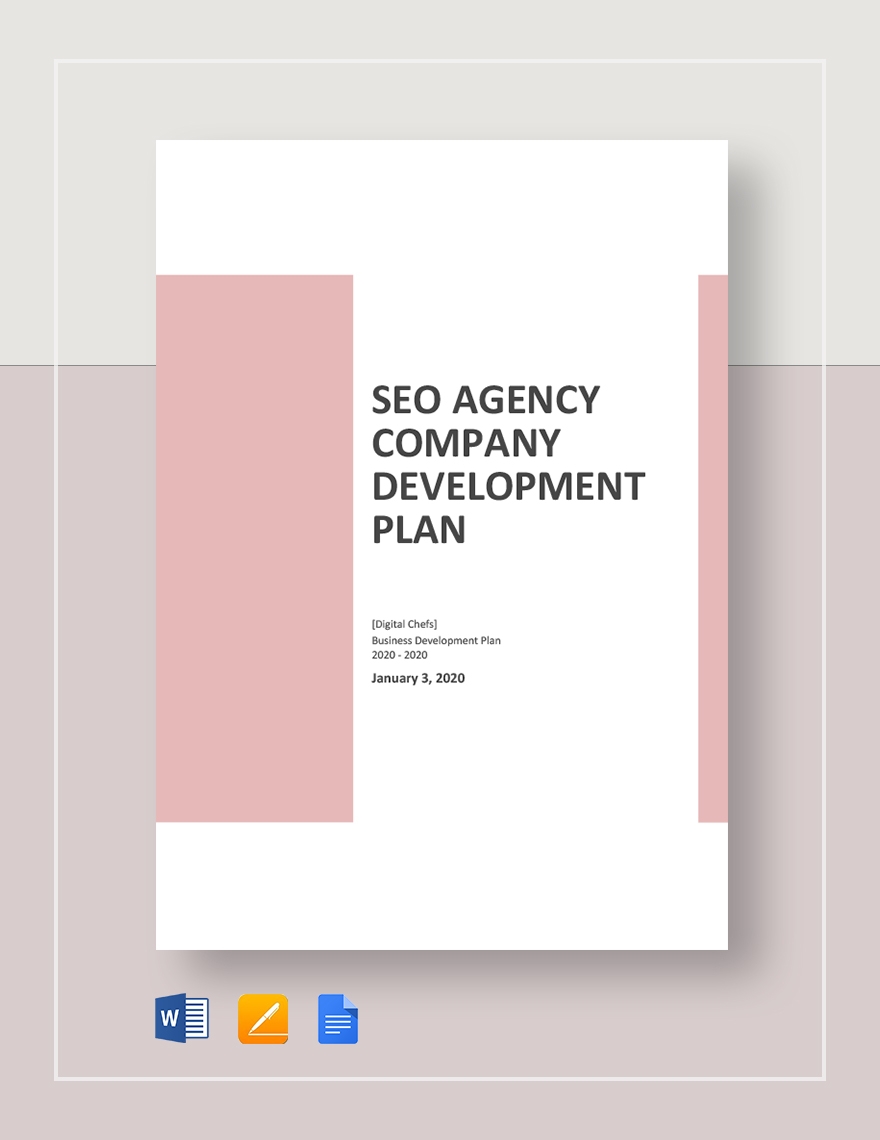 company development plan template