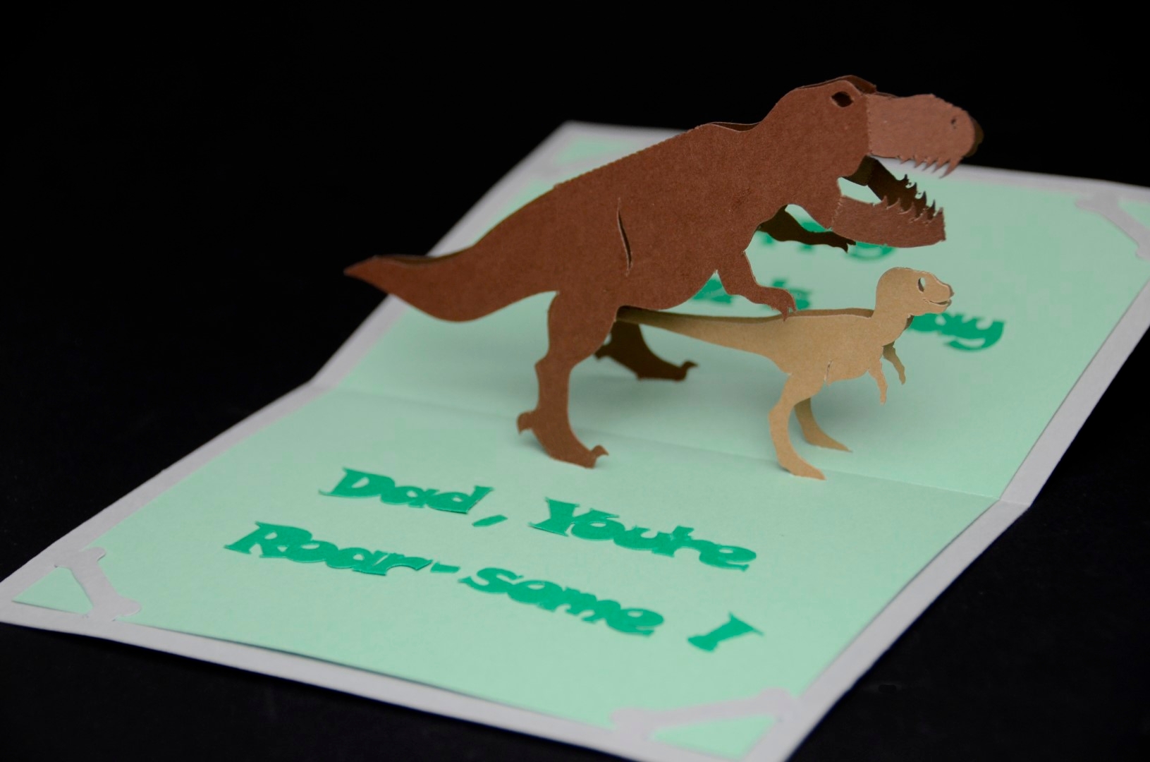 Dinosaur Pop Up Card Template Creative Pop Up Cards