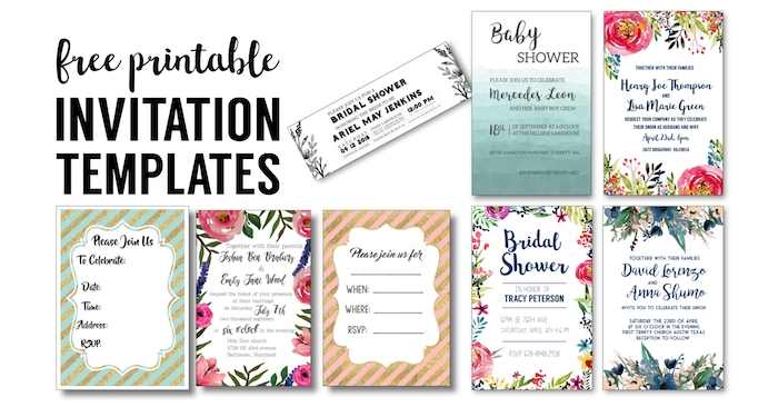 Dinywageman Design Free Invitations Printable