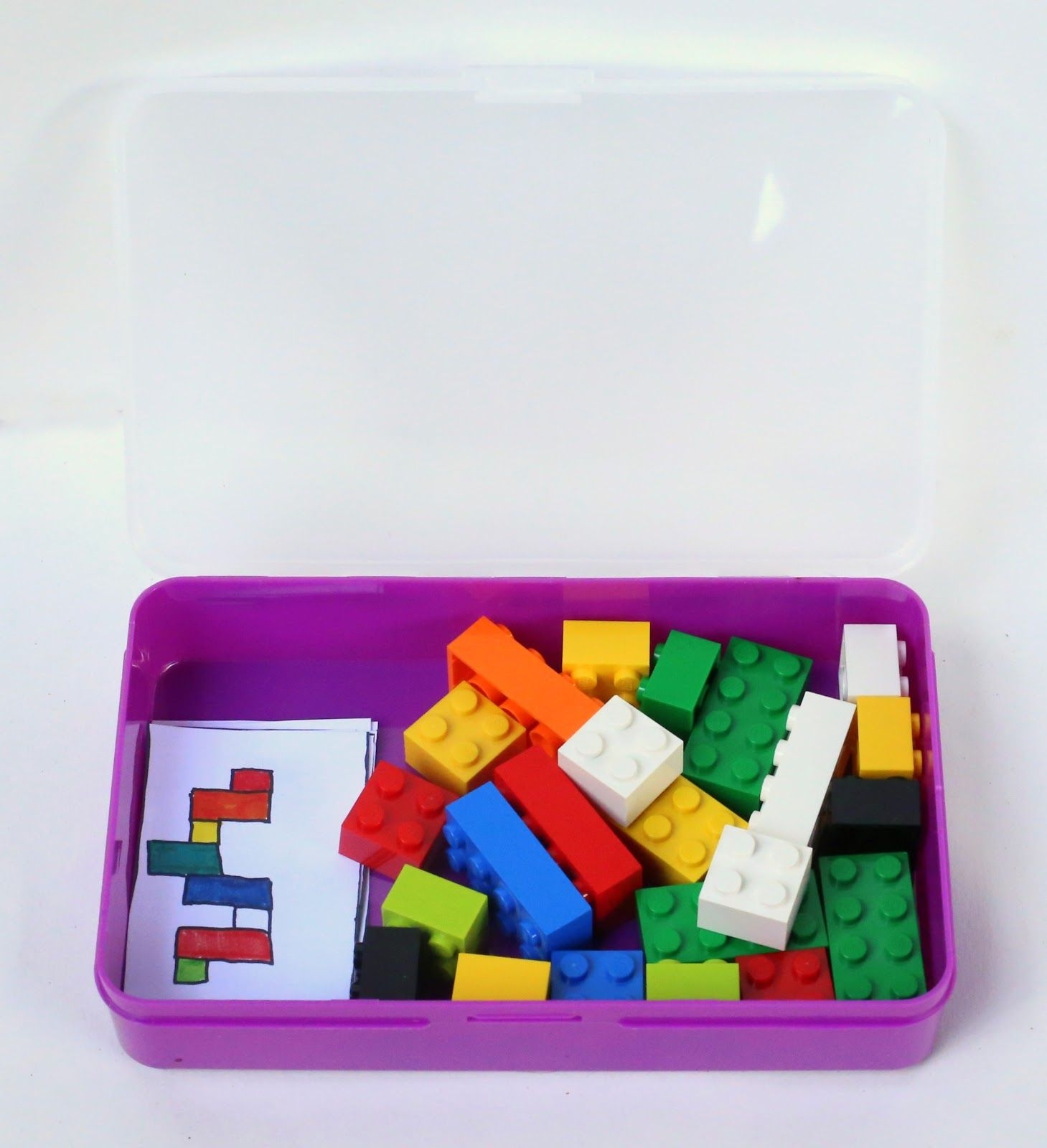 DIY Portable LEGO Kit With 24 Free Printable Activity Cards