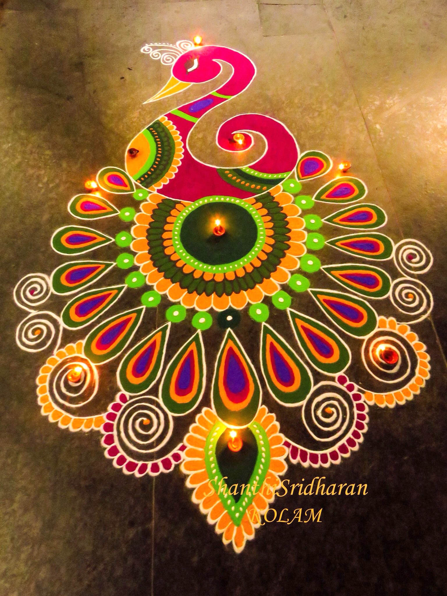 Diya Rangoli Designs For Competition Printable Graphics