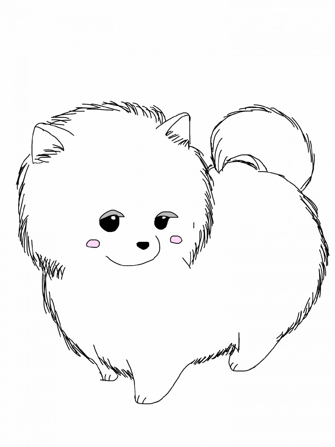 Dog Colouring Pages