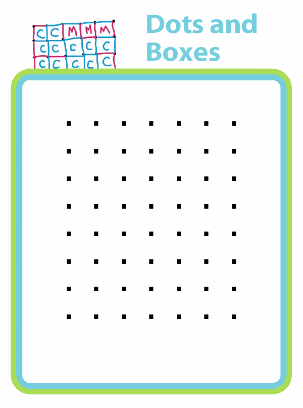 Dot Box Game Printable