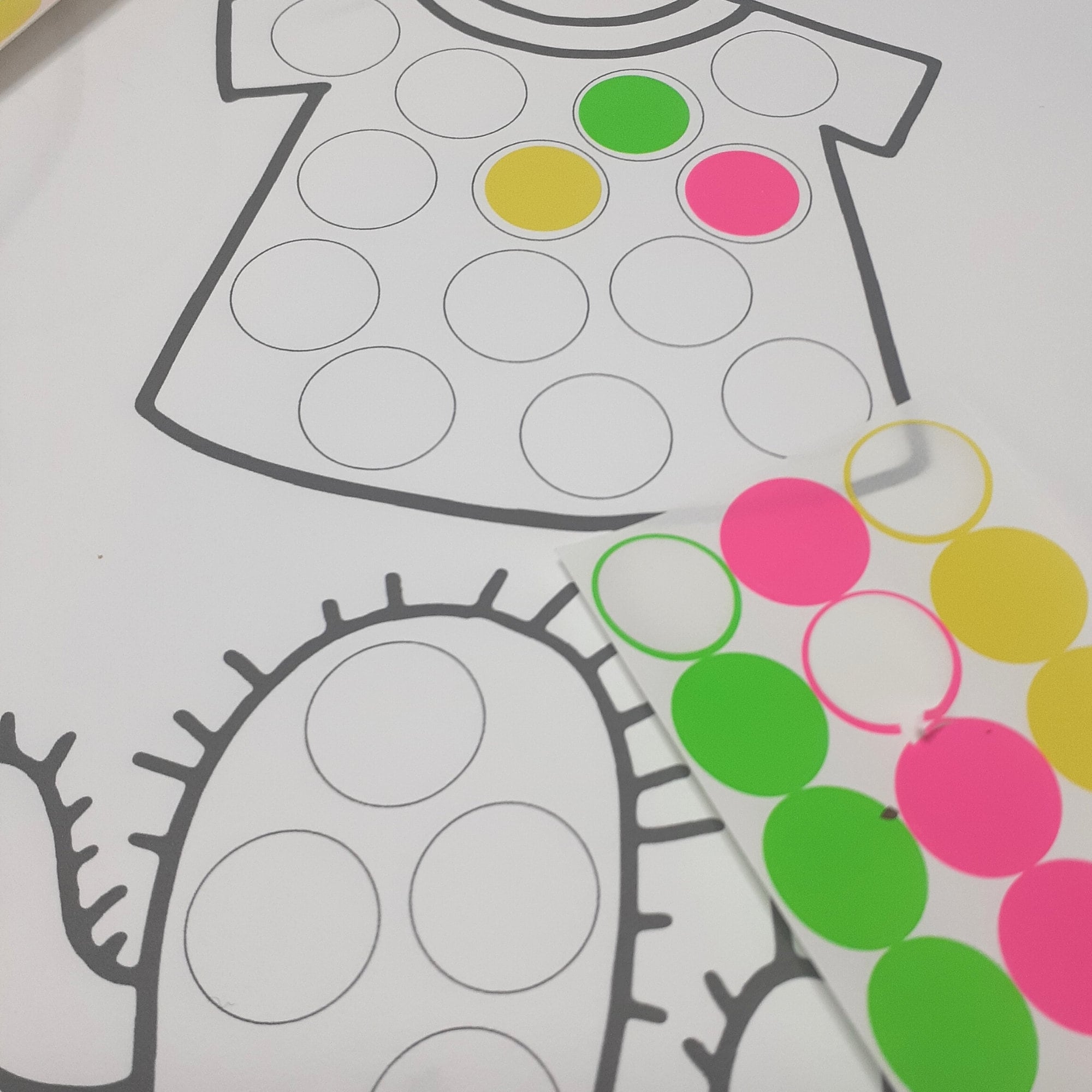 Dot Sticker Printables