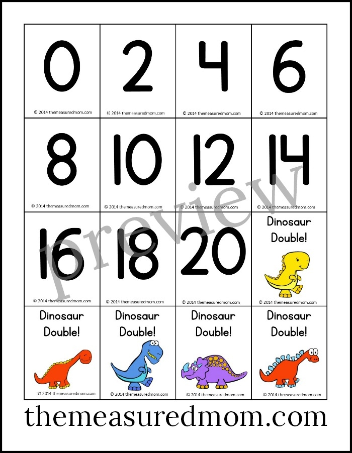 Doubles Facts Addition Game The Measured Mom
