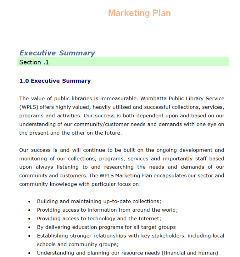 Download 15 BEST Marketing Plan Templates In MS WORD Word Excel Samples
