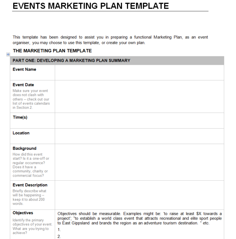 Download 15 BEST Marketing Plan Templates In MS WORD Word Excel Samples