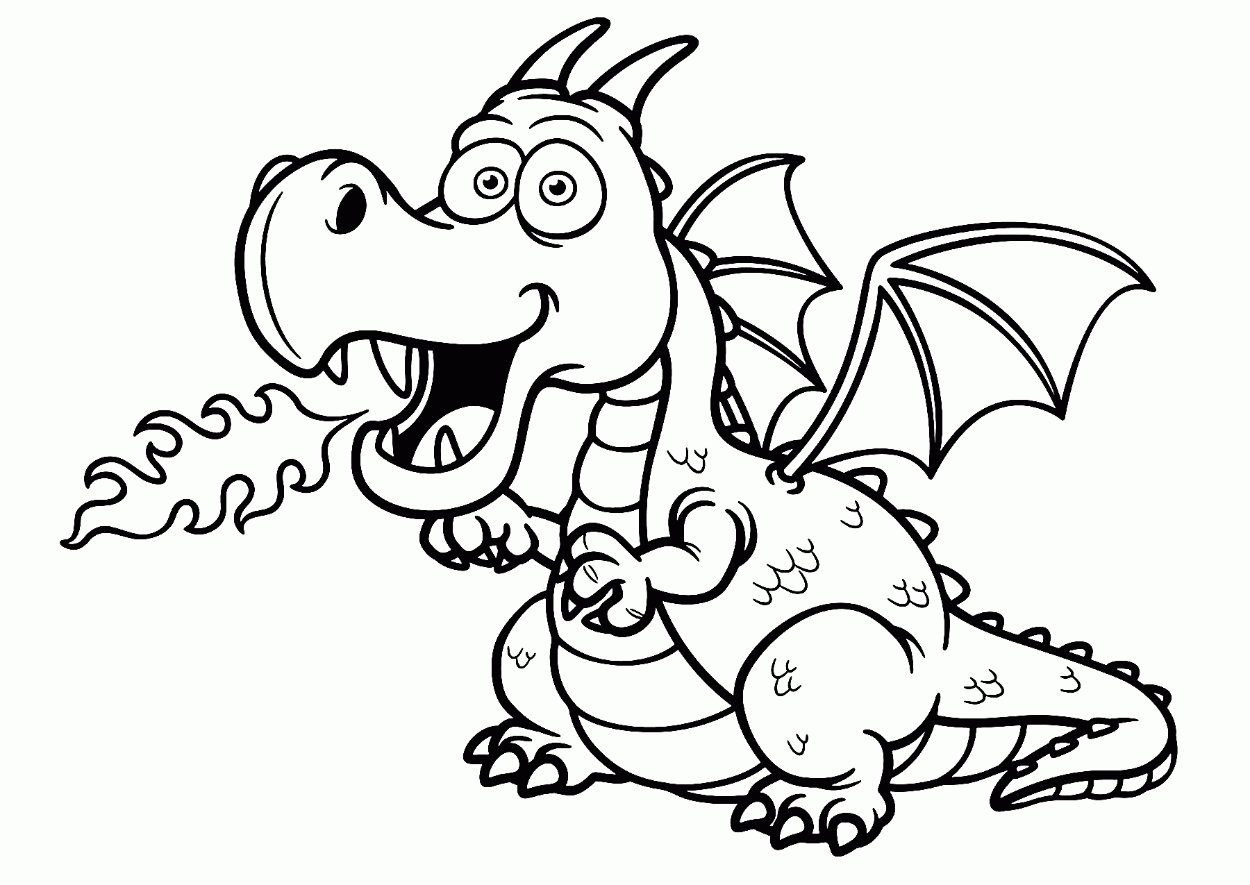 free printable dragon pictures