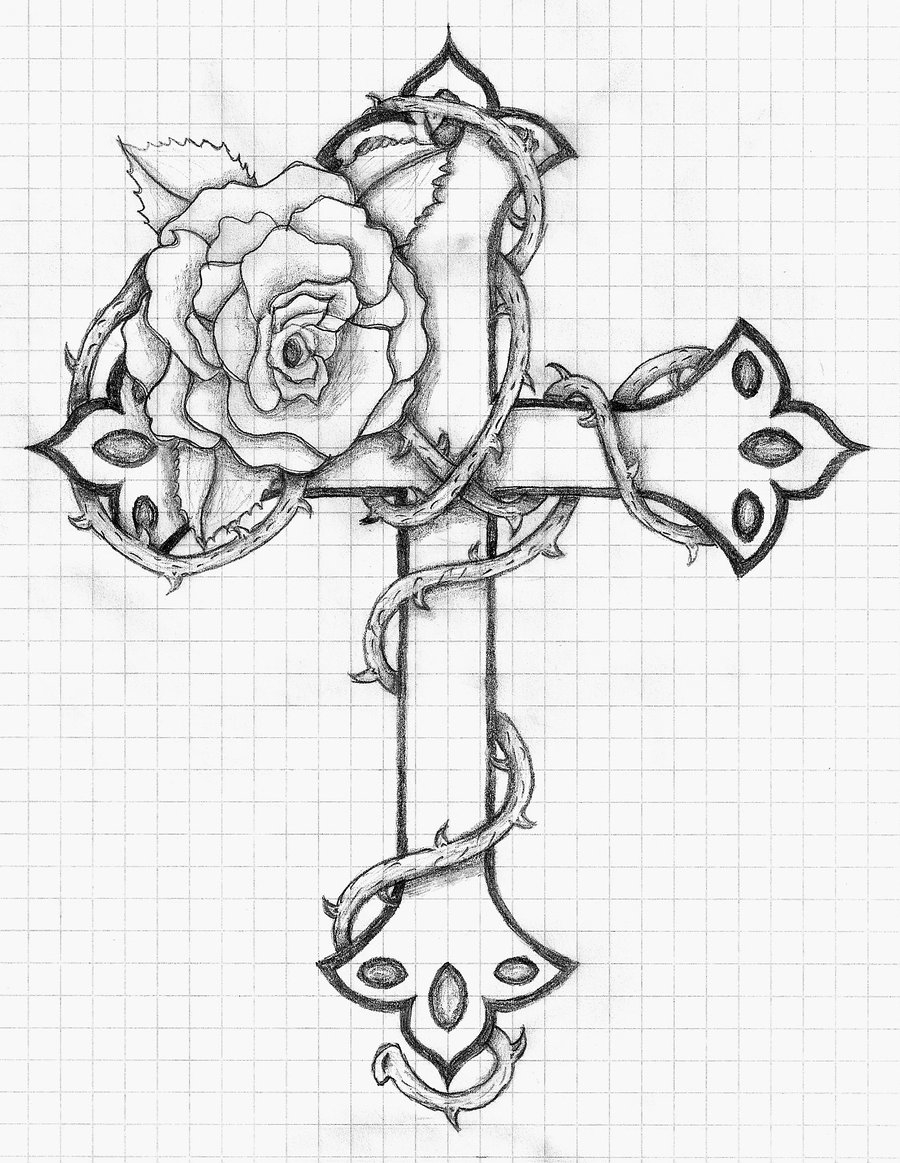 Drawings Of Crosses With Quotes QuotesGram