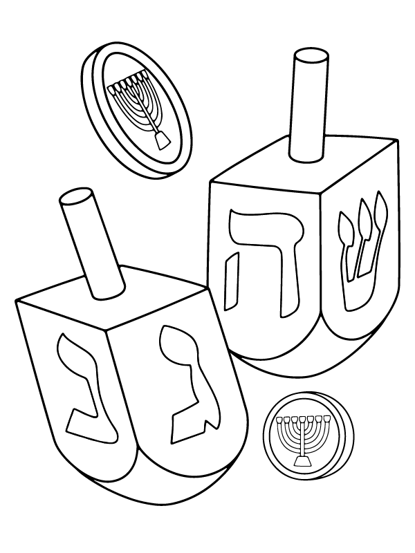 free printable dreidel game