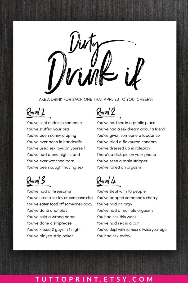 Drink If Game Free Printable Printable Word Searches