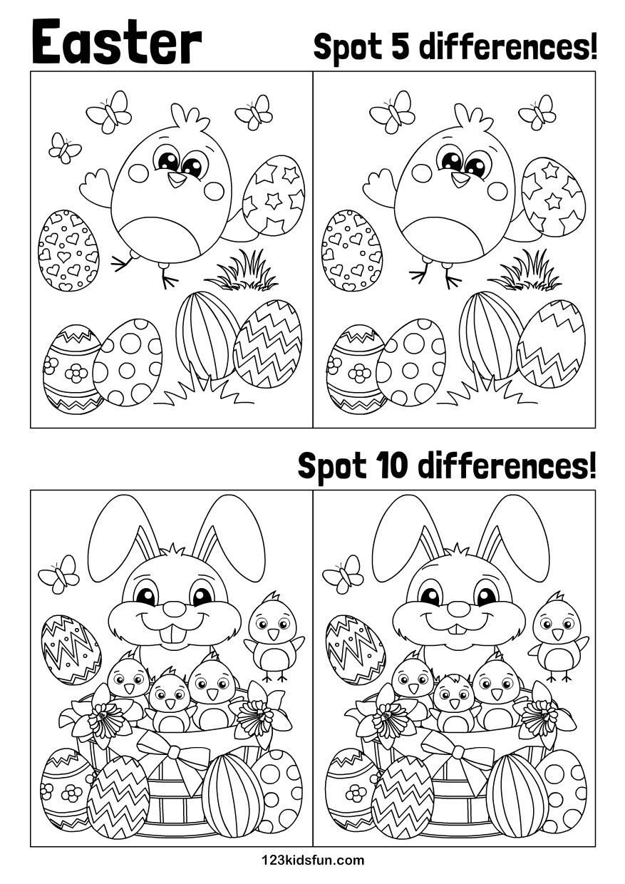 Easter Activity Printables Printable New Year Banners