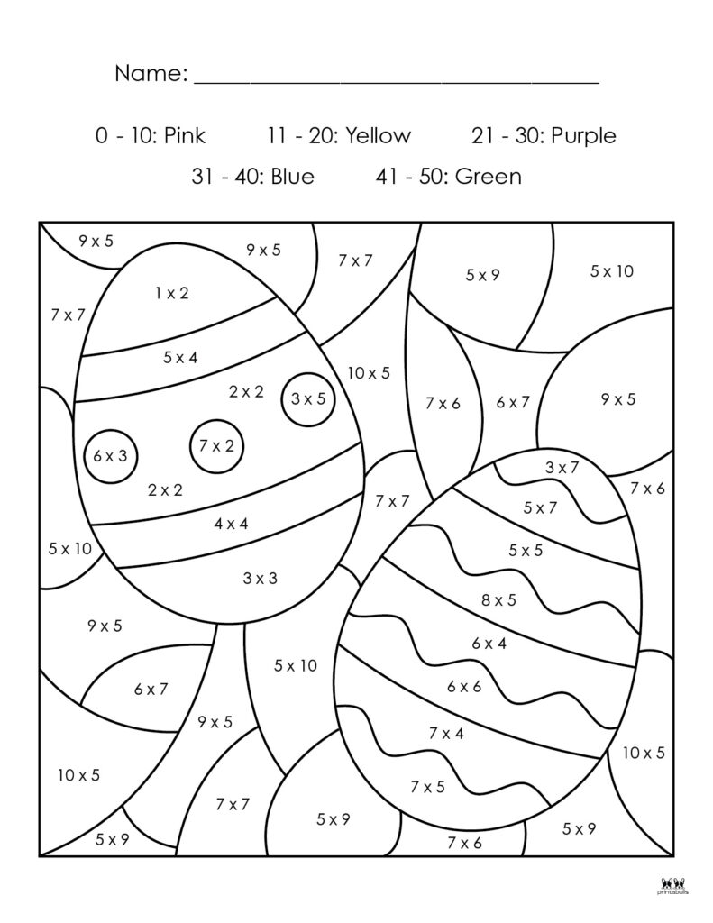 printable easter pictures to color